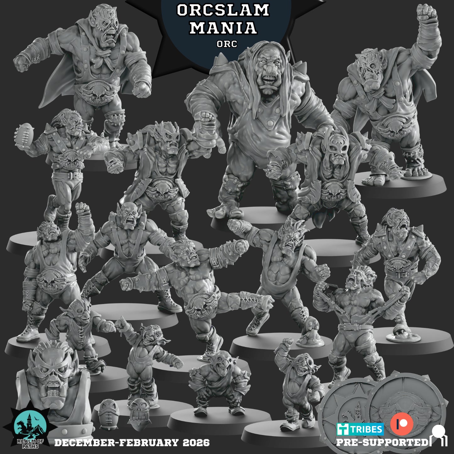 Orc Slam Mania | Orc Team | Fantasy Football | Realm of Paths