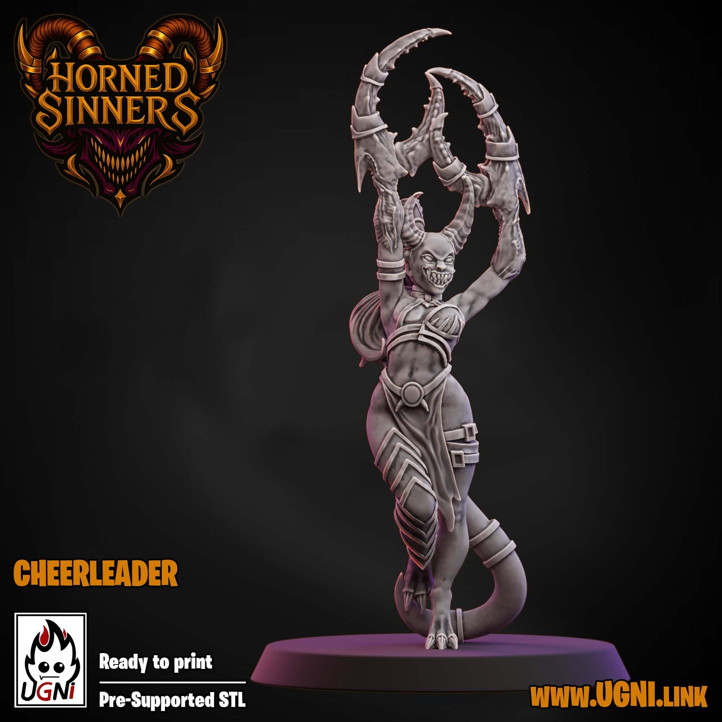 Horned Sinners Support Staff | Chaos Renegades Team | Fantasy Football | Ugni