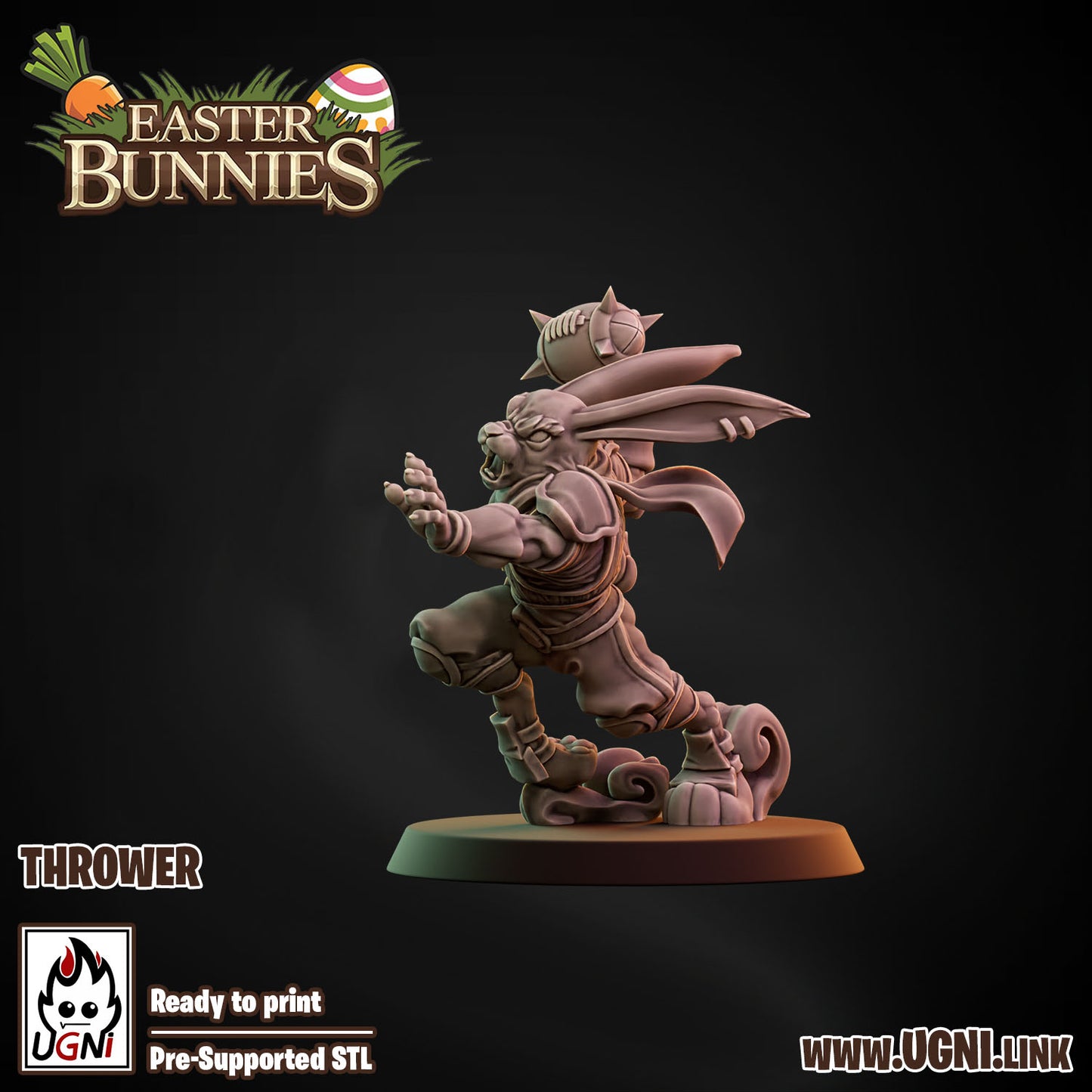 Old Forest Alliance Team | Fantasy Football | Ugni | Dungeons and Dragons | TTRPG | 8K 3D Resin Printed Miniature (Copy)
