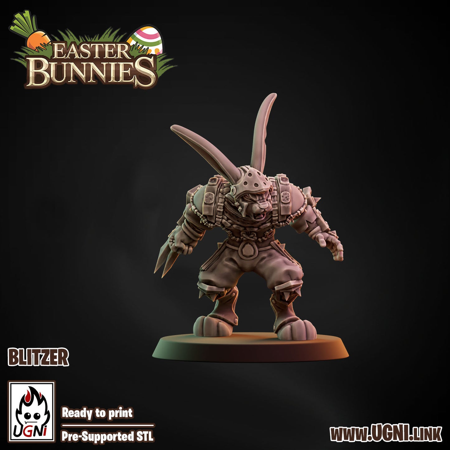 Old Forest Alliance Team | Fantasy Football | Ugni | Dungeons and Dragons | TTRPG | 8K 3D Resin Printed Miniature (Copy)