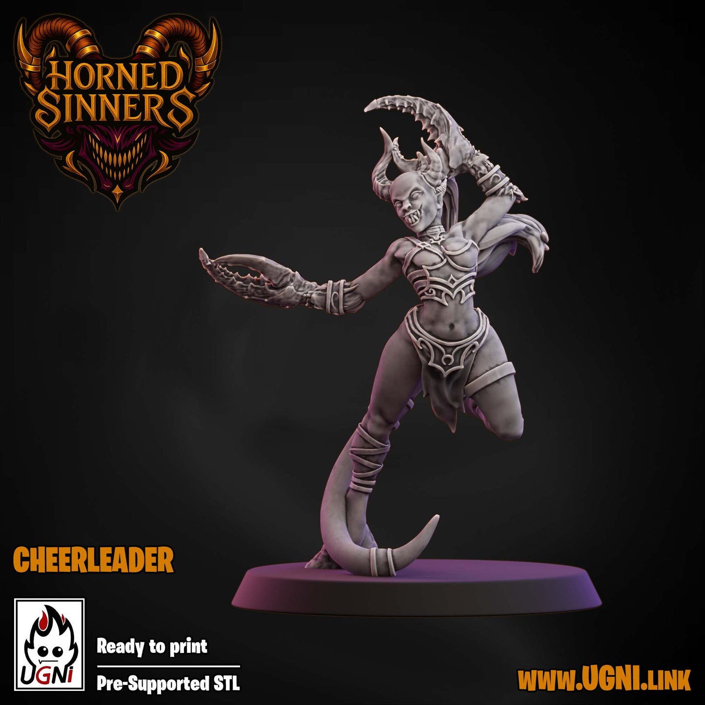 Horned Sinners Support Staff | Chaos Renegades Team | Fantasy Football | Ugni