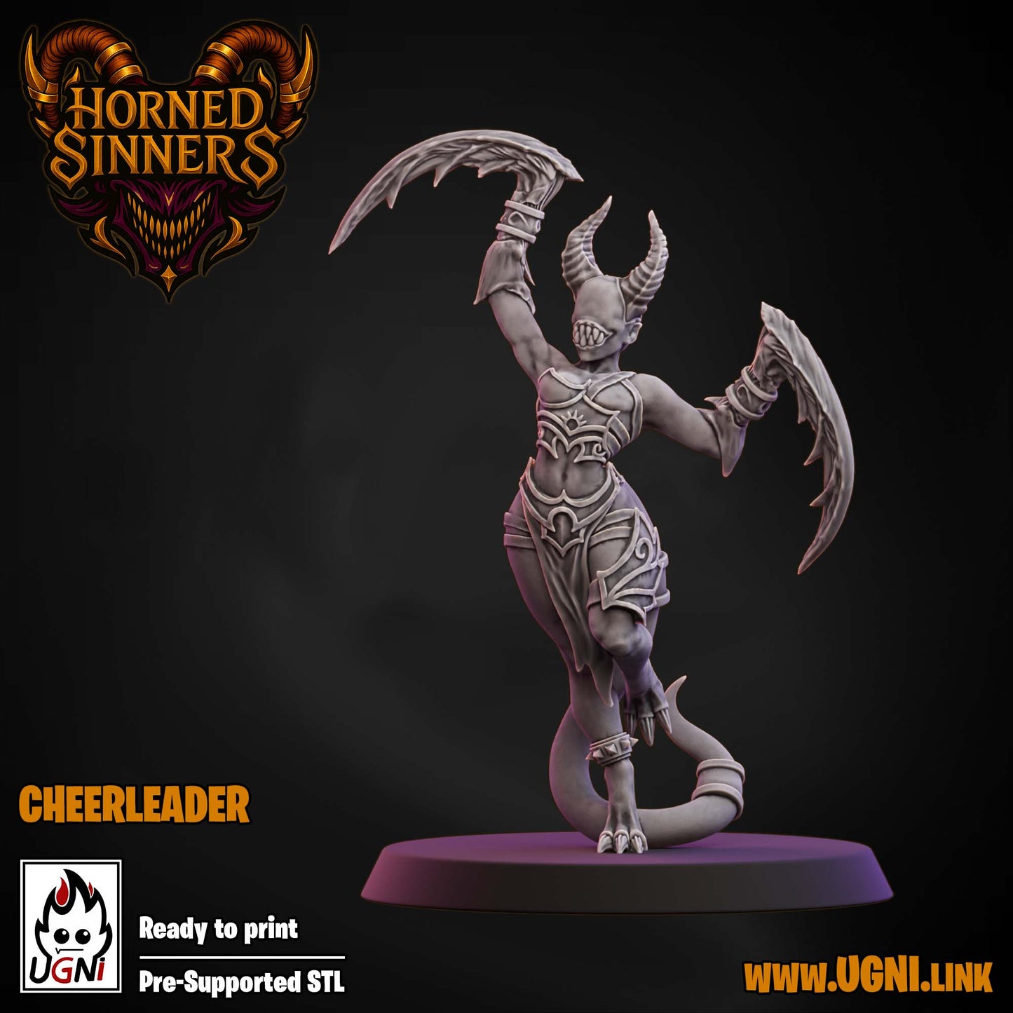 Horned Sinners Support Staff | Chaos Renegades Team | Fantasy Football | Ugni