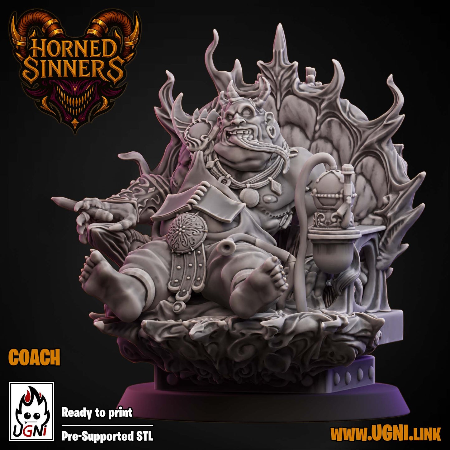 Horned Sinners Support Staff | Chaos Renegades Team | Fantasy Football | Ugni