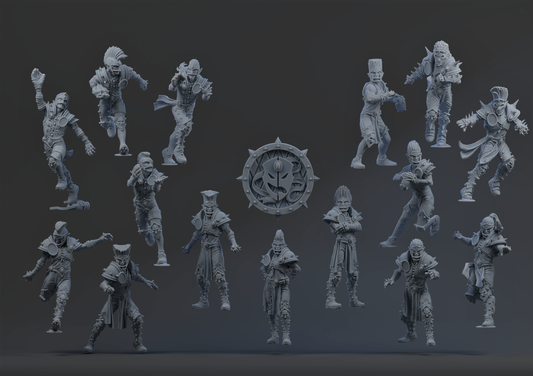 Pro Elves | United Elf Team | Fantasy Football | Brutefun Miniatures