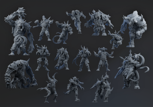 Deviled Rejects | Chaotic Rebels Team | Fantasy Football | 3D Printed Resin | 12K Quality