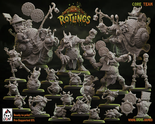 Rotlings | Mischief Team | Fantasy Football | Ugni Miniatures