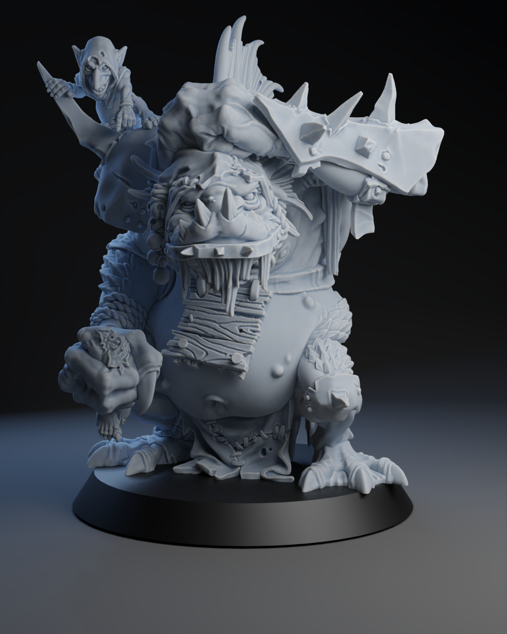 Snottingham Skwurtz | Runt Team | Gnome Booster Option | Fantasy Football | Brutefun Miniatures