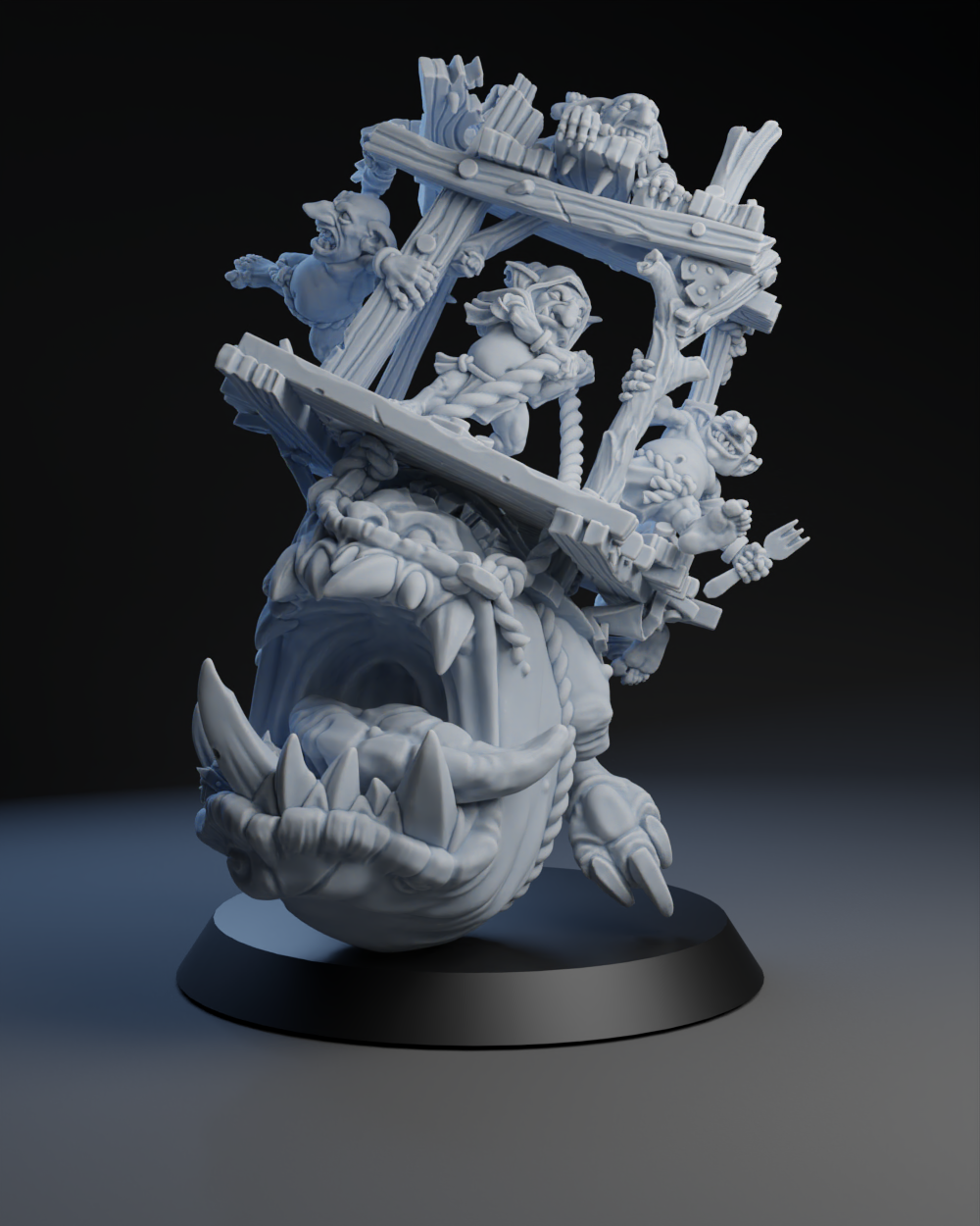 Snottingham Skwurtz | Runt Team | Gnome Booster Option | Fantasy Football | Brutefun Miniatures