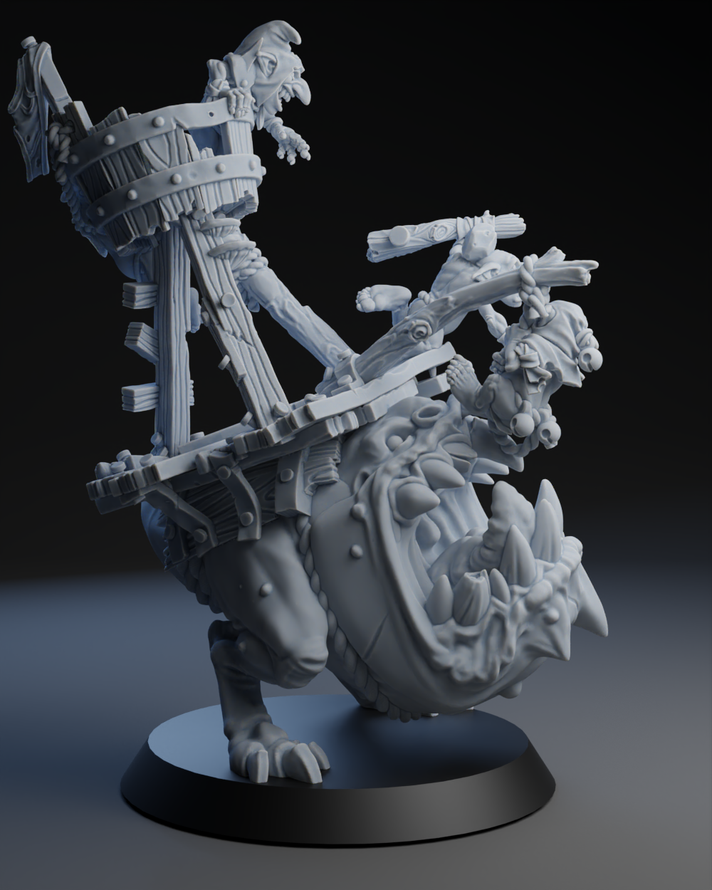 Snottingham Skwurtz | Runt Team | Gnome Booster Option | Fantasy Football | Brutefun Miniatures