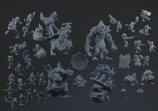 Snottingham Skwurtz | Runt Team | Gnome Booster Option | Fantasy Football | Brutefun Miniatures