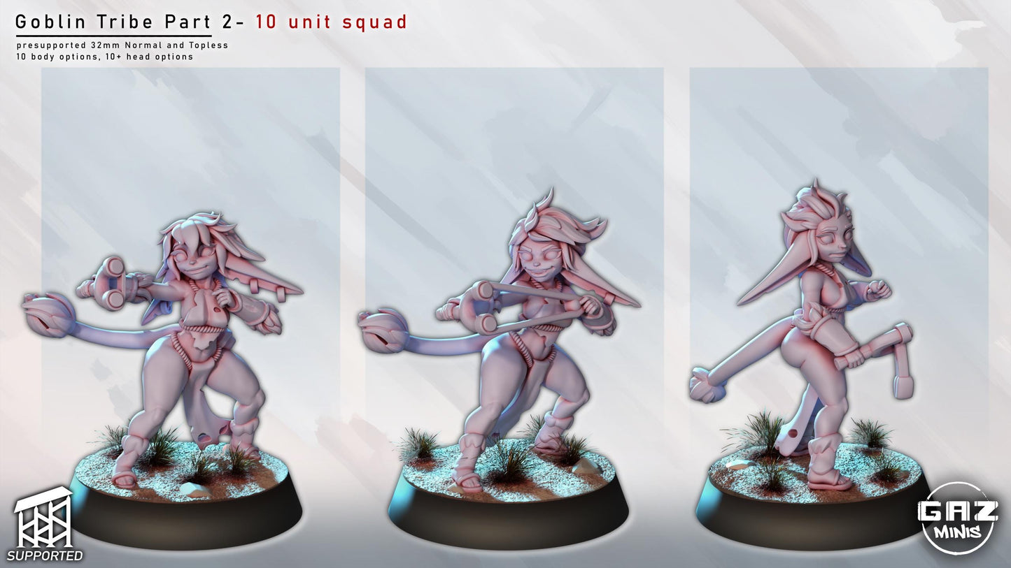 Cave Tribe | NSFW Option | Medium | 32mm | Gaz Minis | Dungeons and Dragons | TTRPG | Miniature