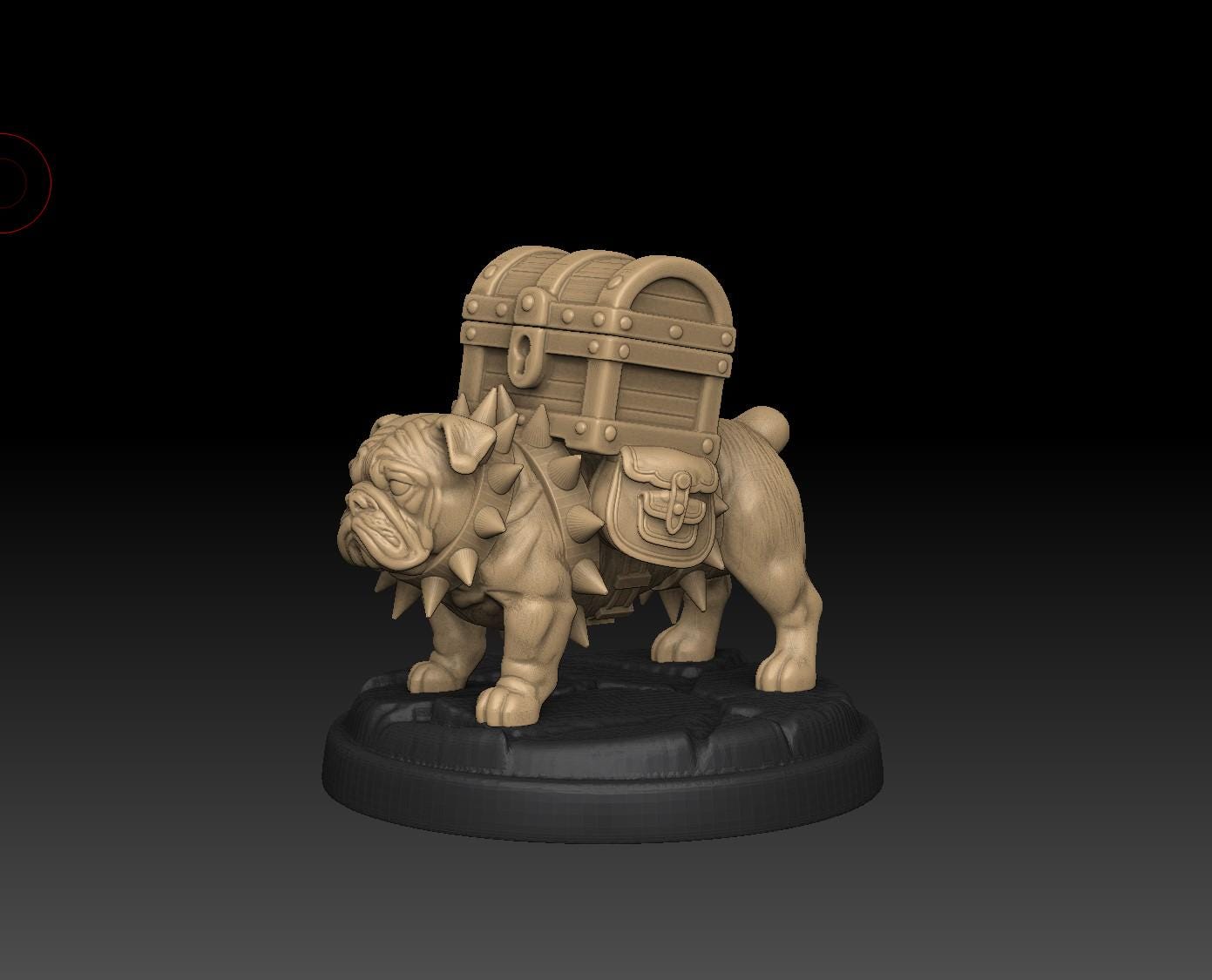 Dungeon Dogs | 20/25mm Base | 6 Models | Familiar | Wildshape | Animal | Beast Medusa Miniatures