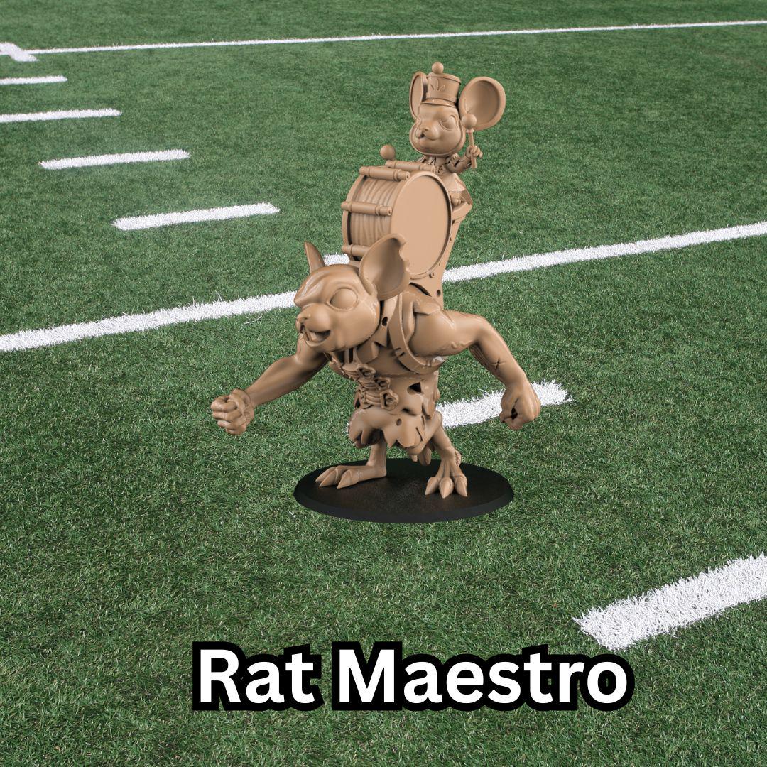 Mouse Orchestra Team | Fantasy Football | Crosslances | 8K Resin Quality | Dungeons and Dragons | TTRPG