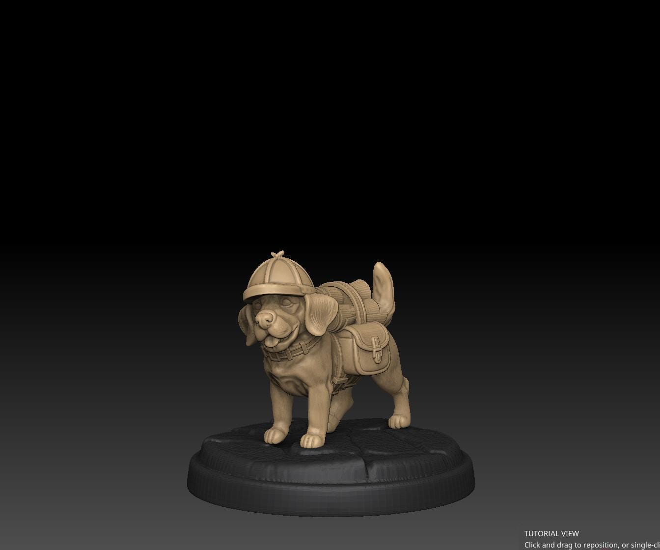 Dungeon Dogs | 20/25mm Base | 6 Models | Familiar | Wildshape | Animal | Beast Medusa Miniatures