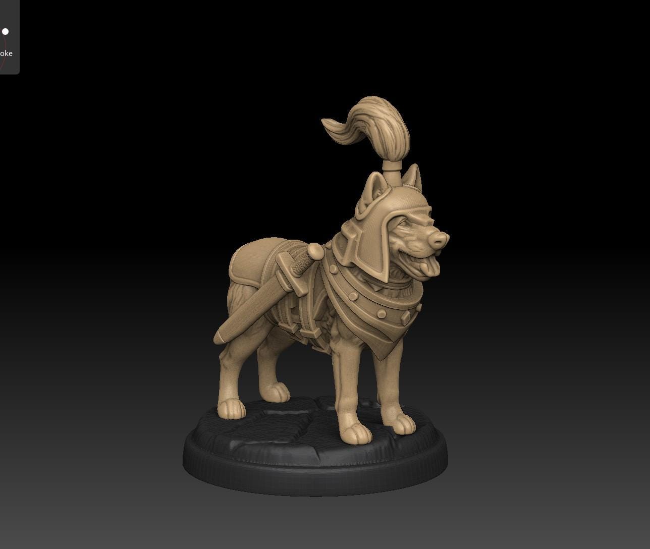 Dungeon Dogs | 20/25mm Base | 6 Models | Familiar | Wildshape | Animal | Beast Medusa Miniatures