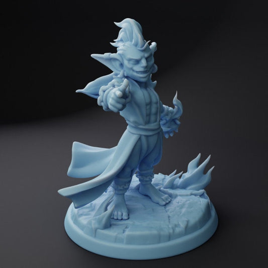 B. Caster | Goblin Sorcerer | Medium | DND | Twin Goddess Miniatures