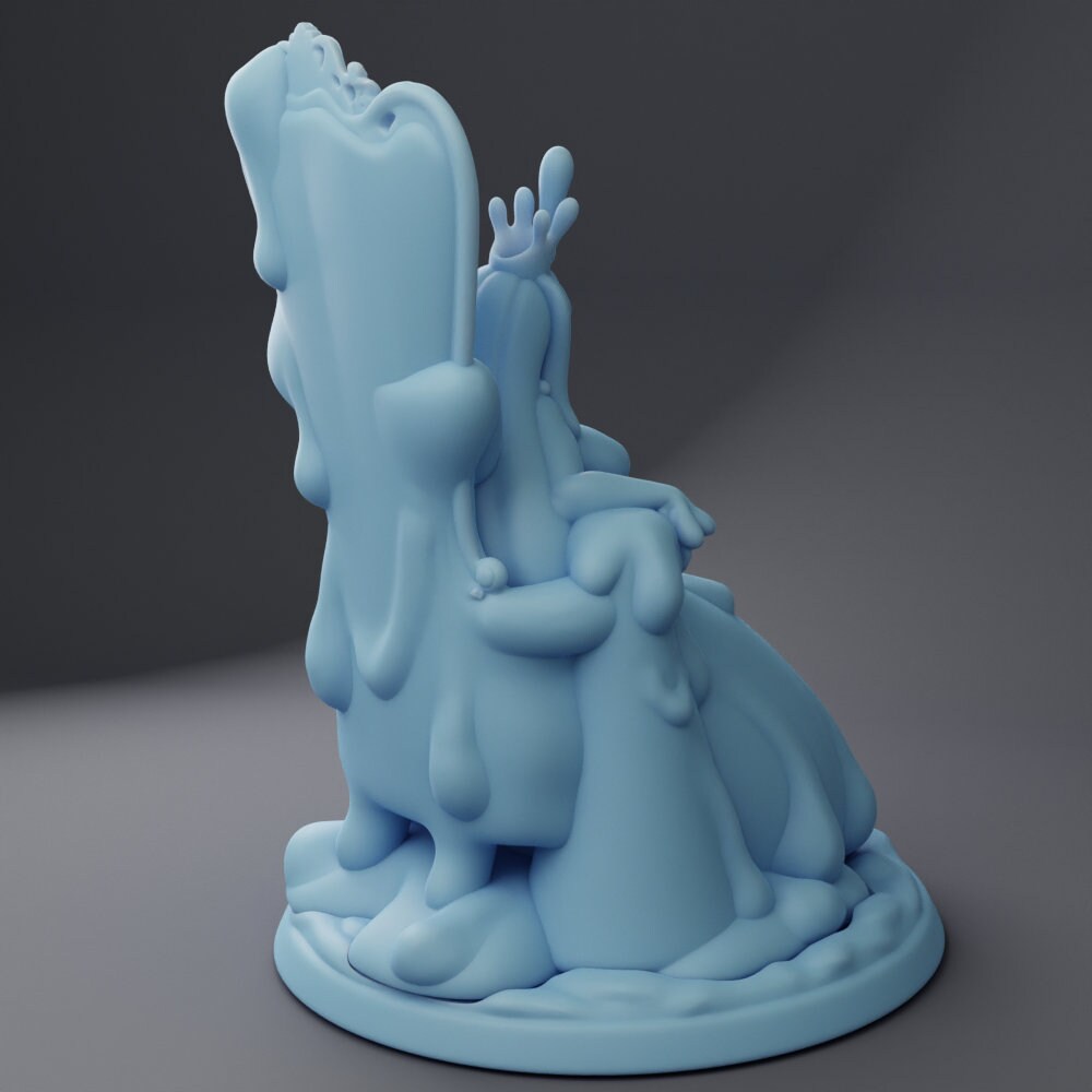 Slime Queen Throne | Medium | 32mm | Queens | Twin Goddess Miniatures