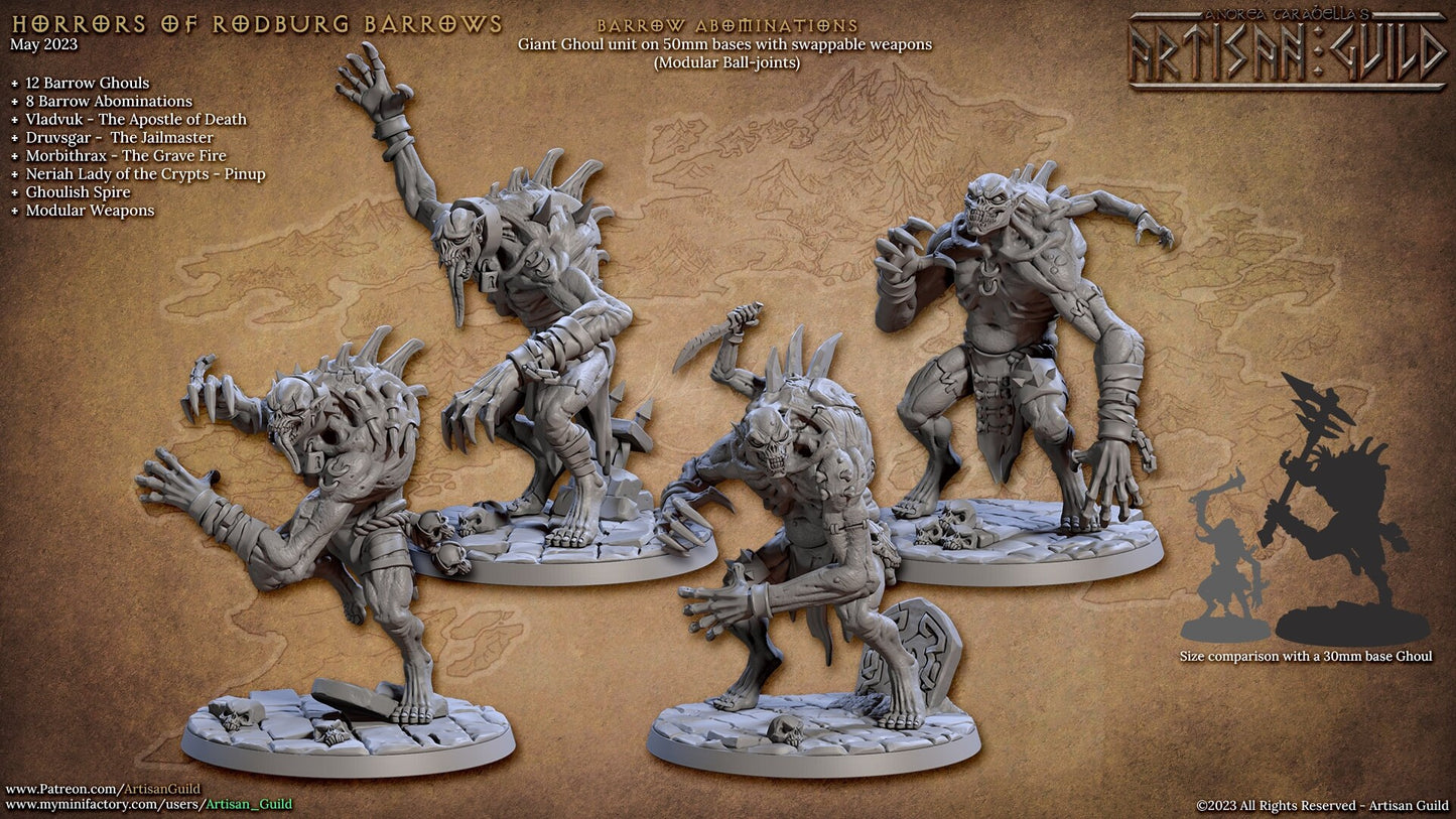 Barrow Abominations | Large | 32mm Horrors of Rodburg Barrows | AG