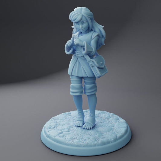 Phoebe the Human Monk | Medium | 32mm | Oaken Hollow Heroes 2 | TG