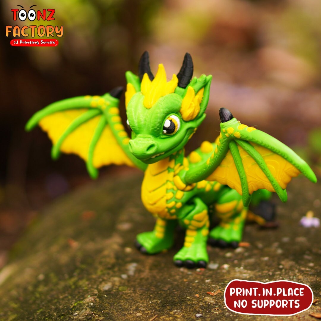 Western Dragon | Flexi Toy |  Toonz Factory