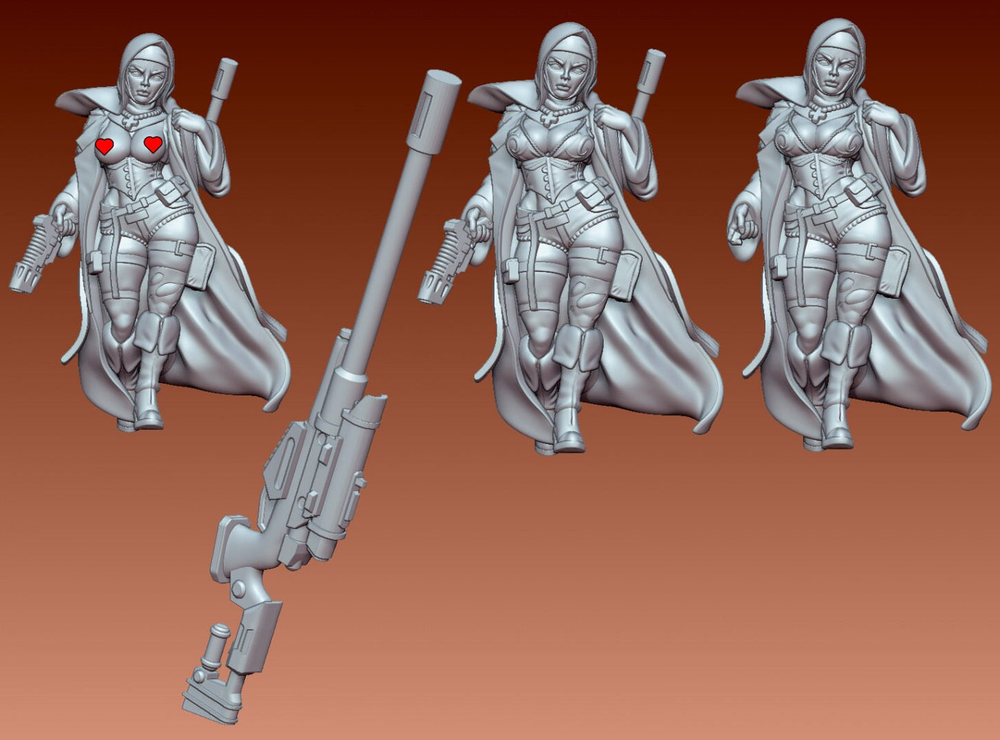 Sister Izabella | NSFW Option | M | 32mm | Gaz Minis