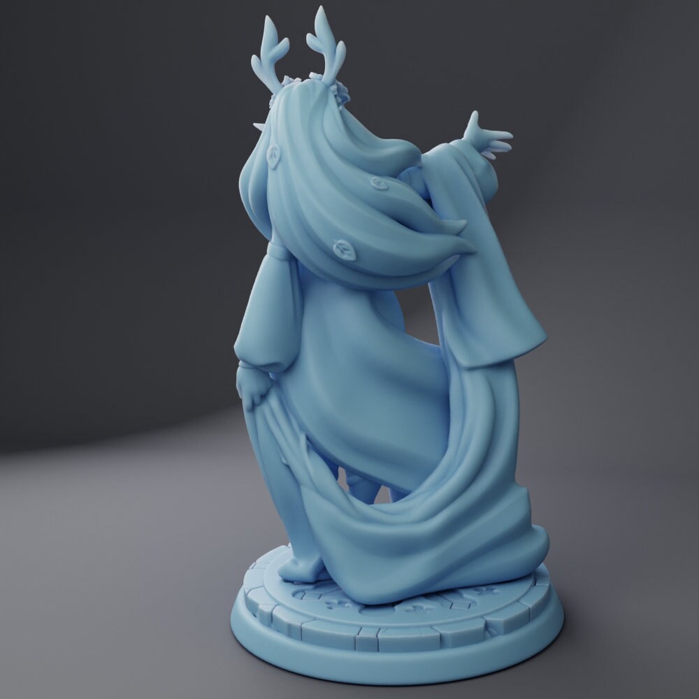 Dragon Goddess | Medium | 32mm | Twin Goddess Miniatures | Dungeons and Dragons | Pathfinder | TTRPG