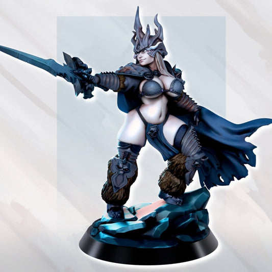 Lich Queen | NSFW Option | Medium | 32mm or 75mm Scale | Gaz Minis | Dungeons and Dragons | TTRPG | Miniature