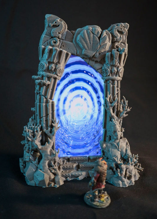 Aelorias Underwater Gateway | Phone Screen Portal | Calling Portals | Black Scrolls Games