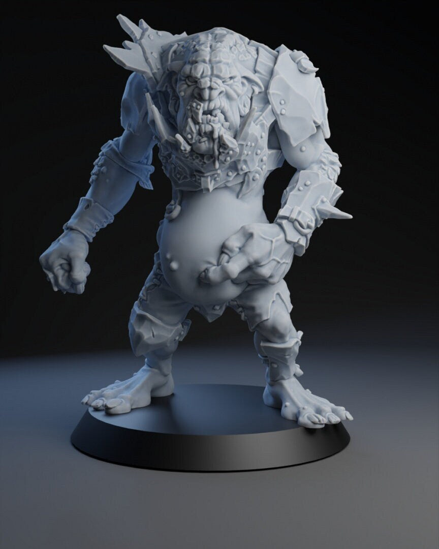 Troll | Big Guy | Star Player | Orc and Goblin teams | Fantasy Football | BruteFun Miniatures