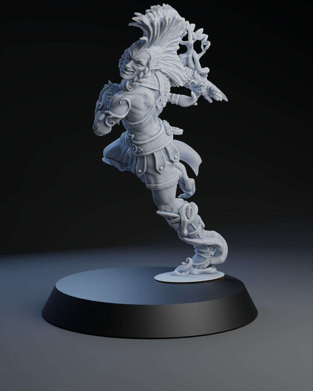 Dancing Elf | Elven Star Player | Fantasy Football | Brutefun Miniatures