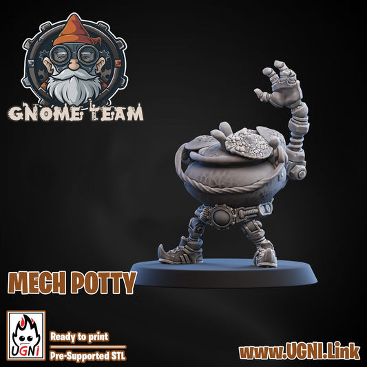 Mech Potty | Stunty Hotpot | Fantasy Football | Ugni Miniatures