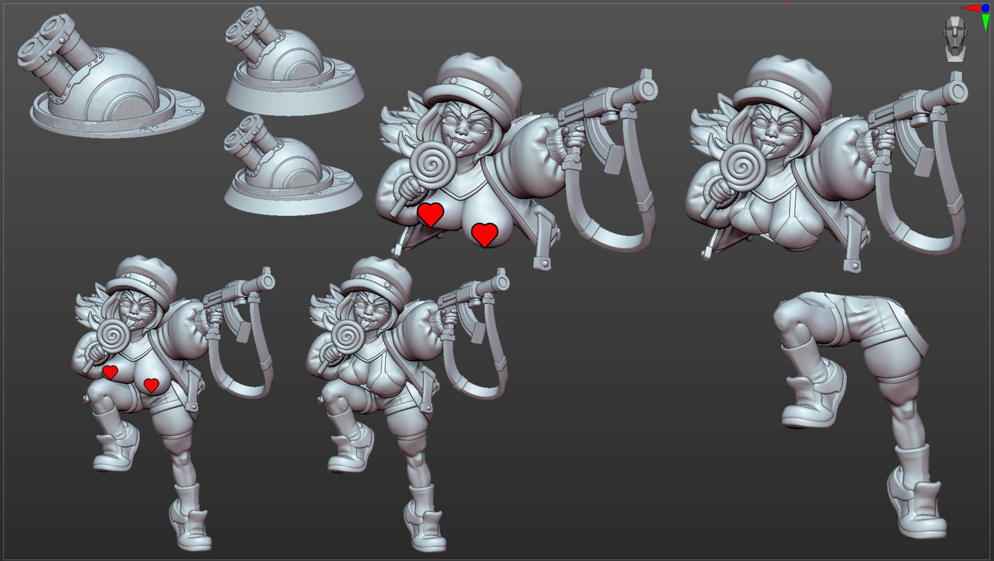 DrizzlePip | Goblin Weapons Expert | NSFW Option | Medium | 32mm or 75mm Scale | Gaz Minis | Dungeons and Dragons | TTRPG | Miniature