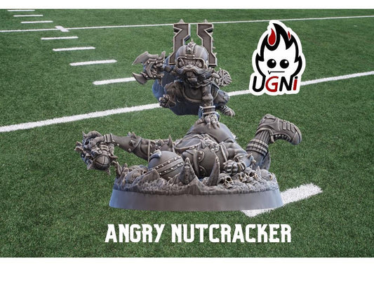 Angry Nutcracker | Squirrel Star Player | Fantasy Football | Ugni Miniatures