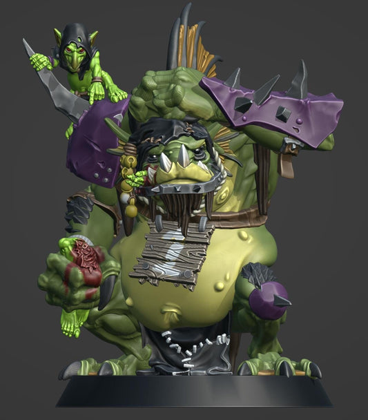 Runt Troll | Greenskin Big Guy | Fantasy Football | Brutefun Miniatures