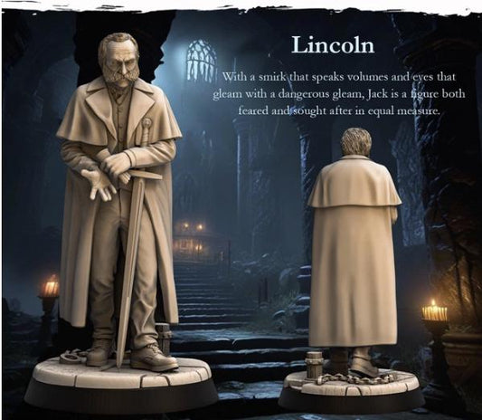 Lincoln | Battle Priest | Medium | Dungeons and Dragons | TTRPG | RNE Studio | Vol. 1 Chapelnoire