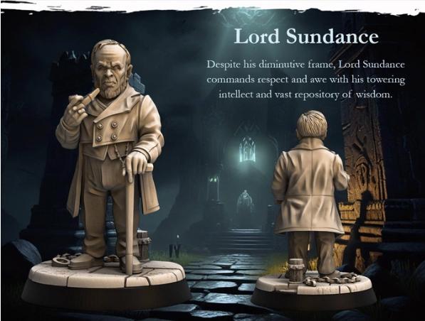 Sundance | Halfling Merchant | Medium | Dungeons and Dragons | TTRPG | RNE Studio | Vol. 1 Chapelnoire