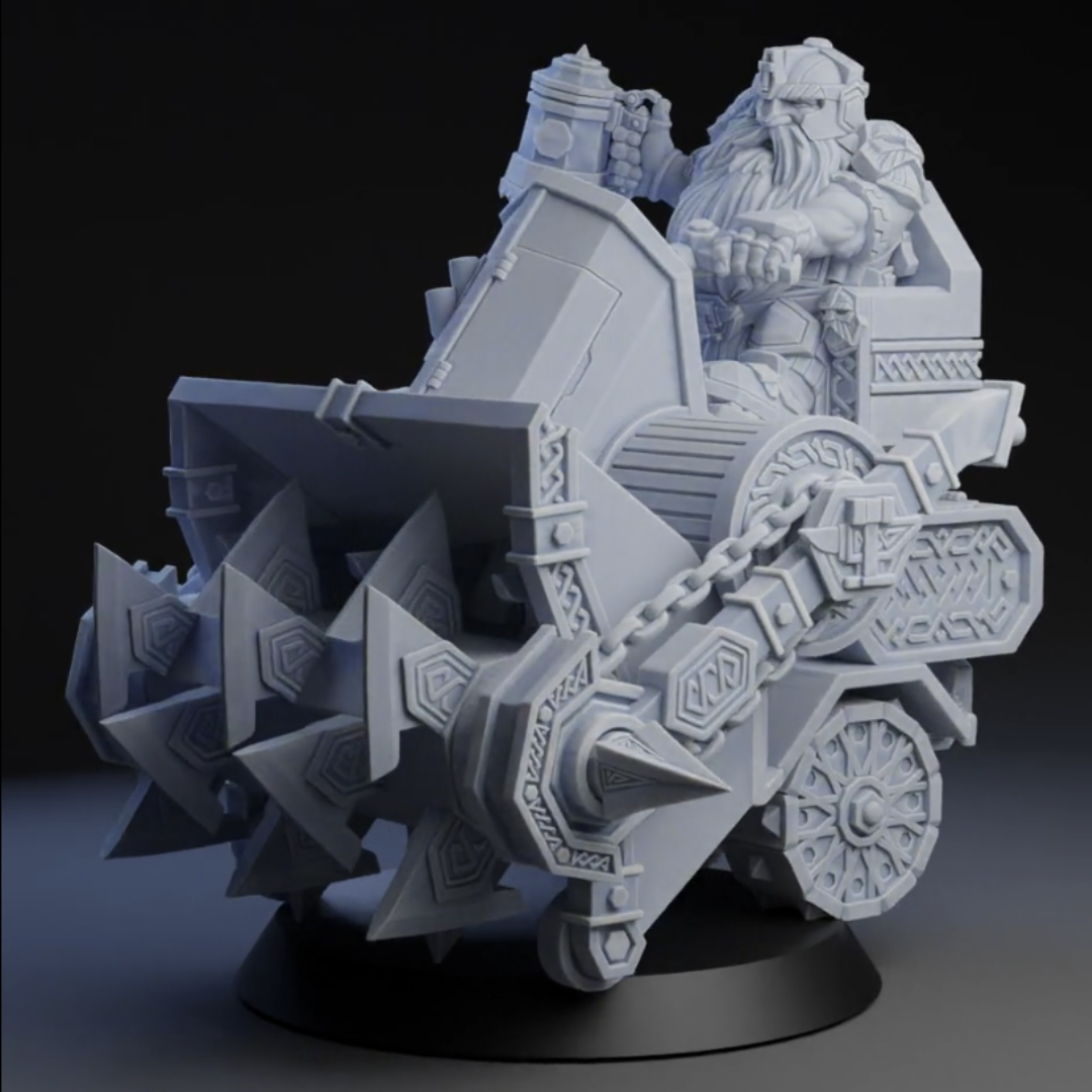 Dwarf Team | Fantasy Football | Bases Included | Brutefun Miniatures