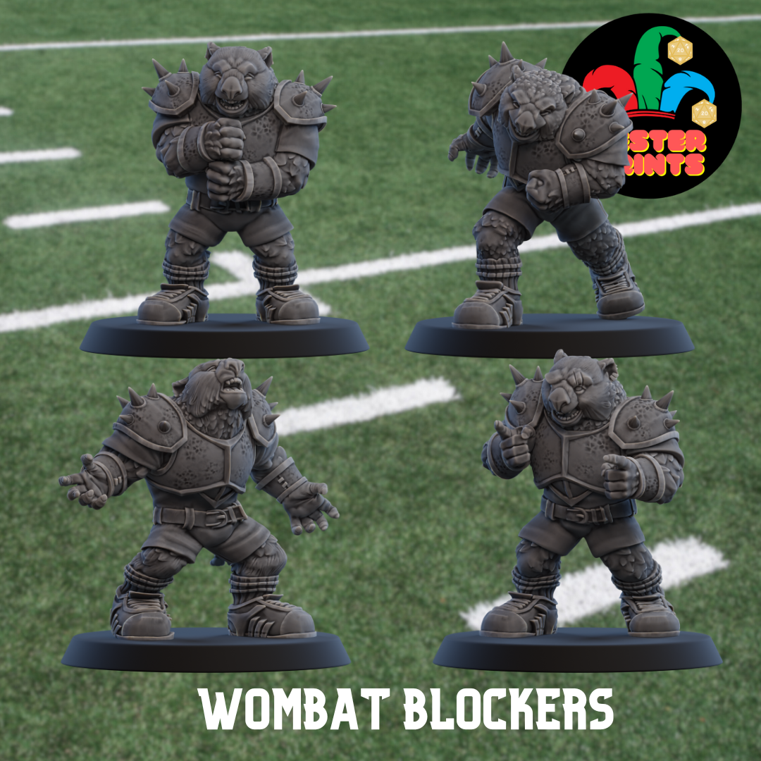 Terror Australis - Australian Team Preorder | 22-26 Models | Fantasy Football | 12K Resin Print Quality