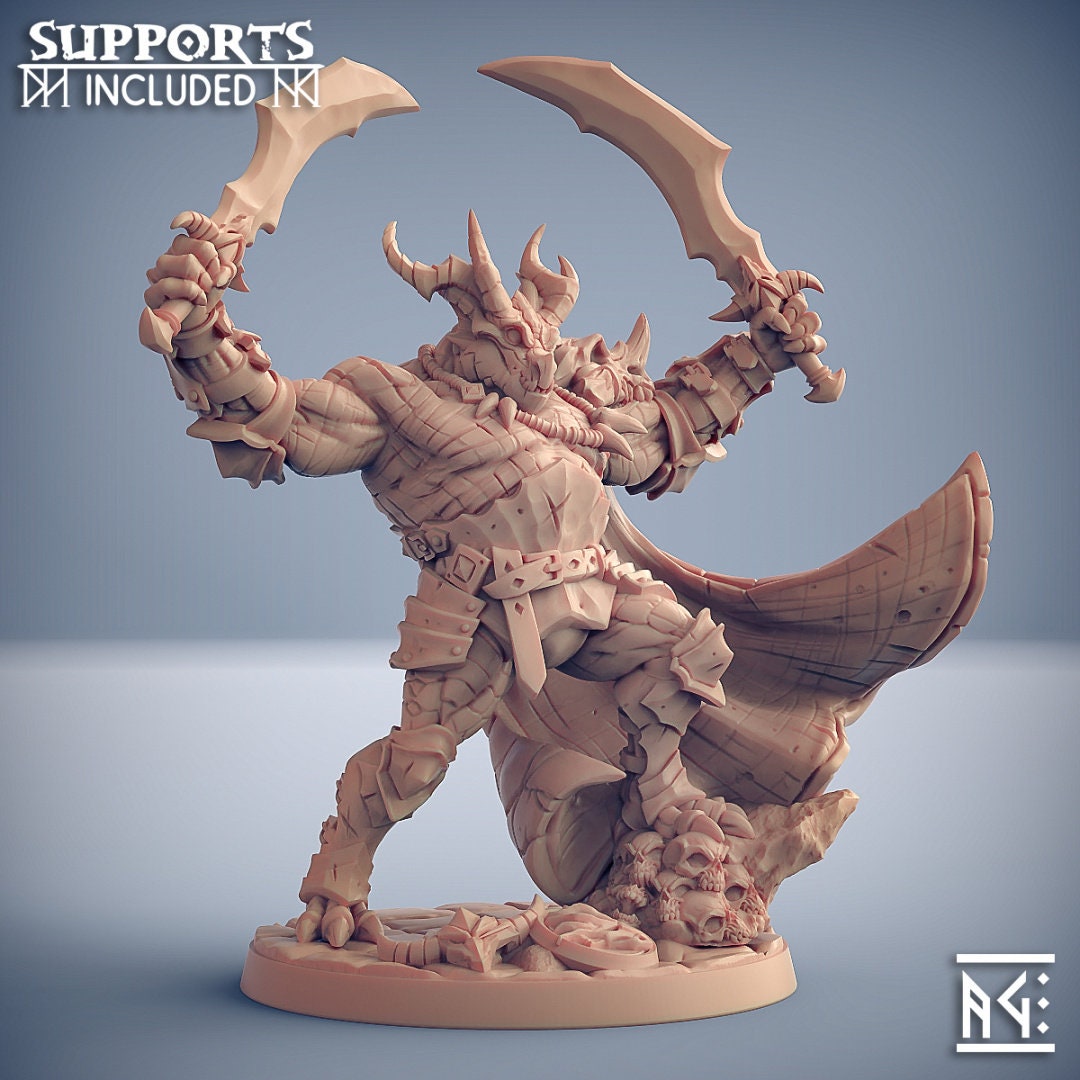 Nasmaraax the Destroyer || Large || 40mm Base || Artisan Guild || Dragonguard || Dungeons and Dragons