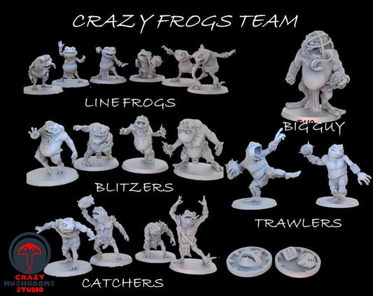Crazy Frog Team | Fantasy Football | Crazy Mushroom Studios