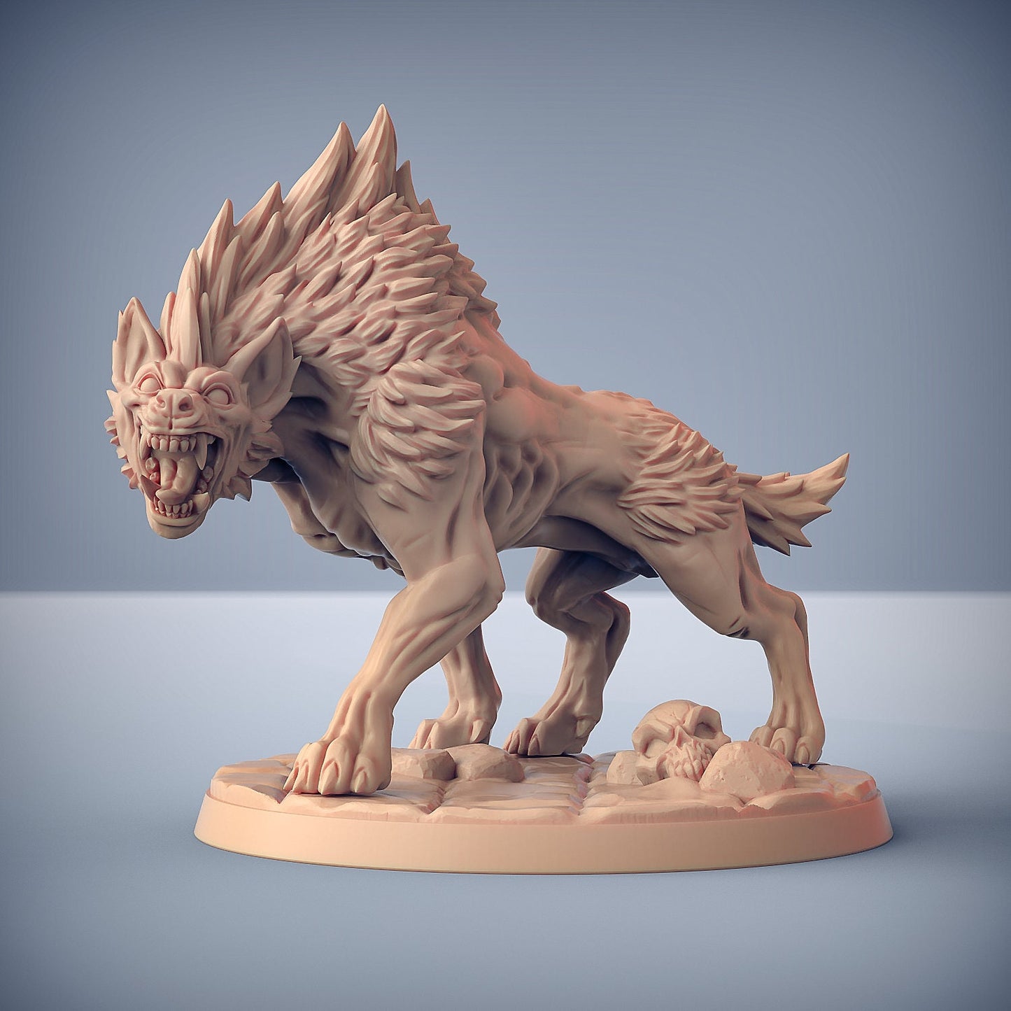 Hyenafiend Rider | Large | 32mm | Artisan Guild | Bonegnasher Gnolls