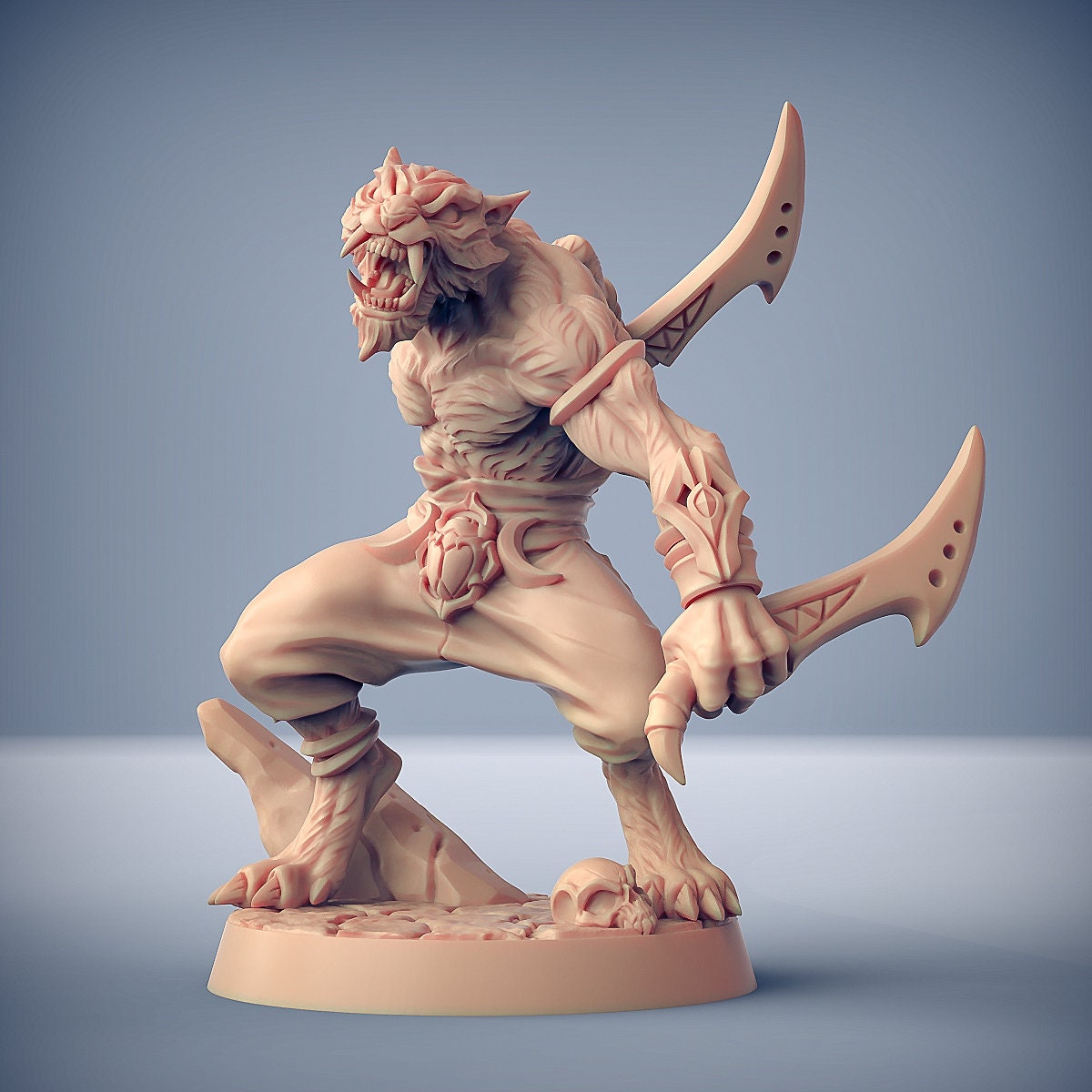 Rakshakin Headhunters | Tabaxi | Medium | 32mm | Artisan Guild | Rakshakin Headhunters