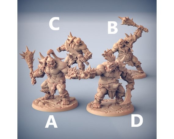 Ogre Marauders | 32mm Scale | Large | Artisan Guild