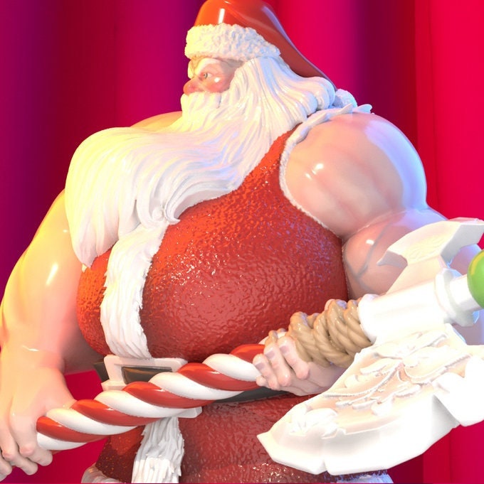 Barbarian Santa | Medium | Christmas Pack | Brayan Naffarate