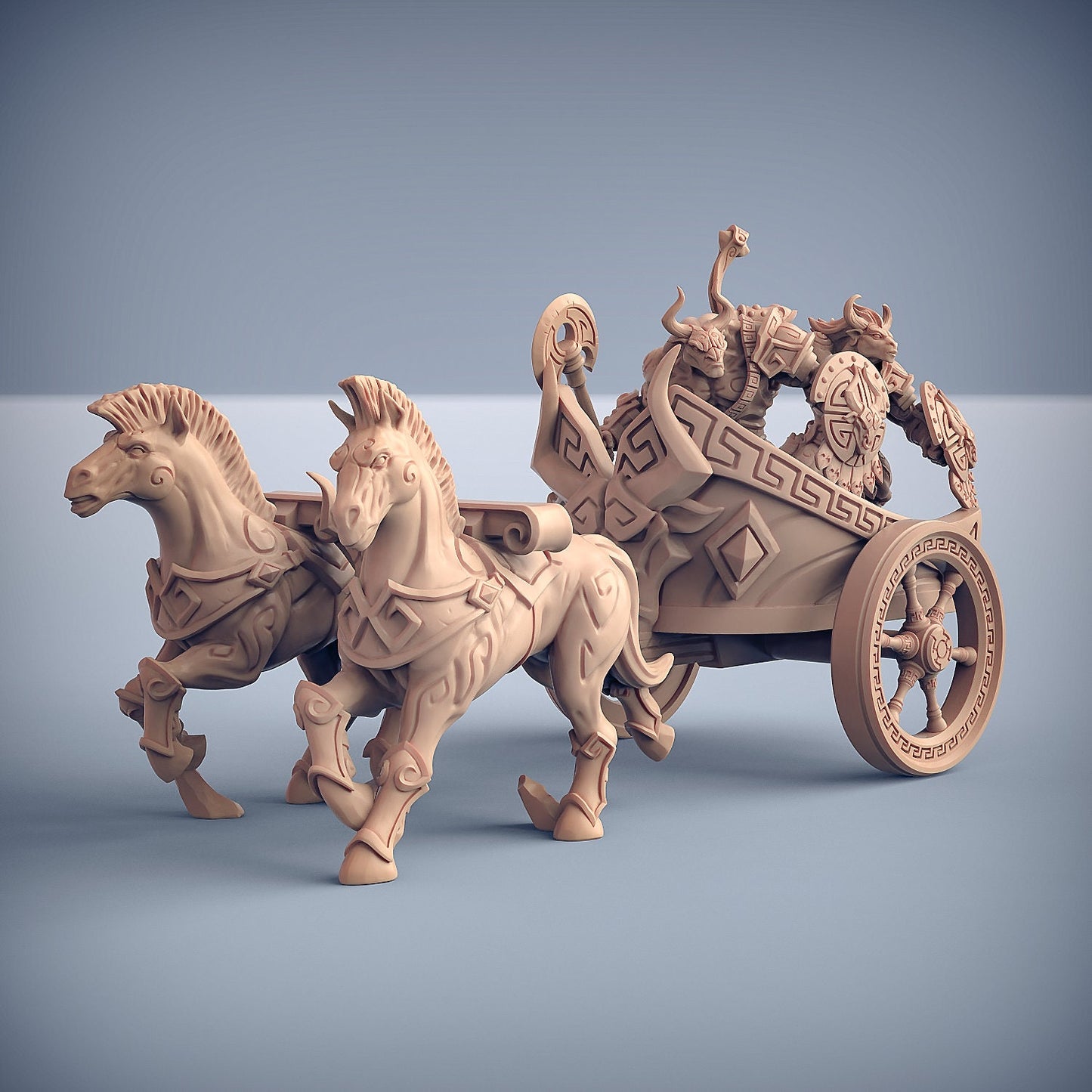 Minotaur Chariots | 32mm Scale | Two Styles | Orders of the Labyrinth | Artisan Guild