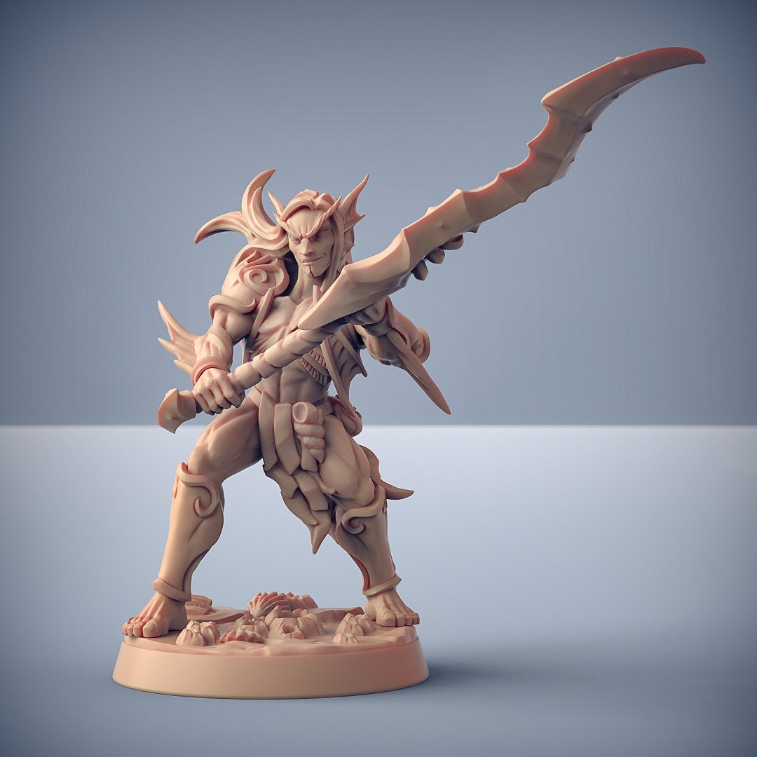Triton Raiders | Medium | Bald or Hair | 32mm | Sunken Kingdom | Artisan Guild