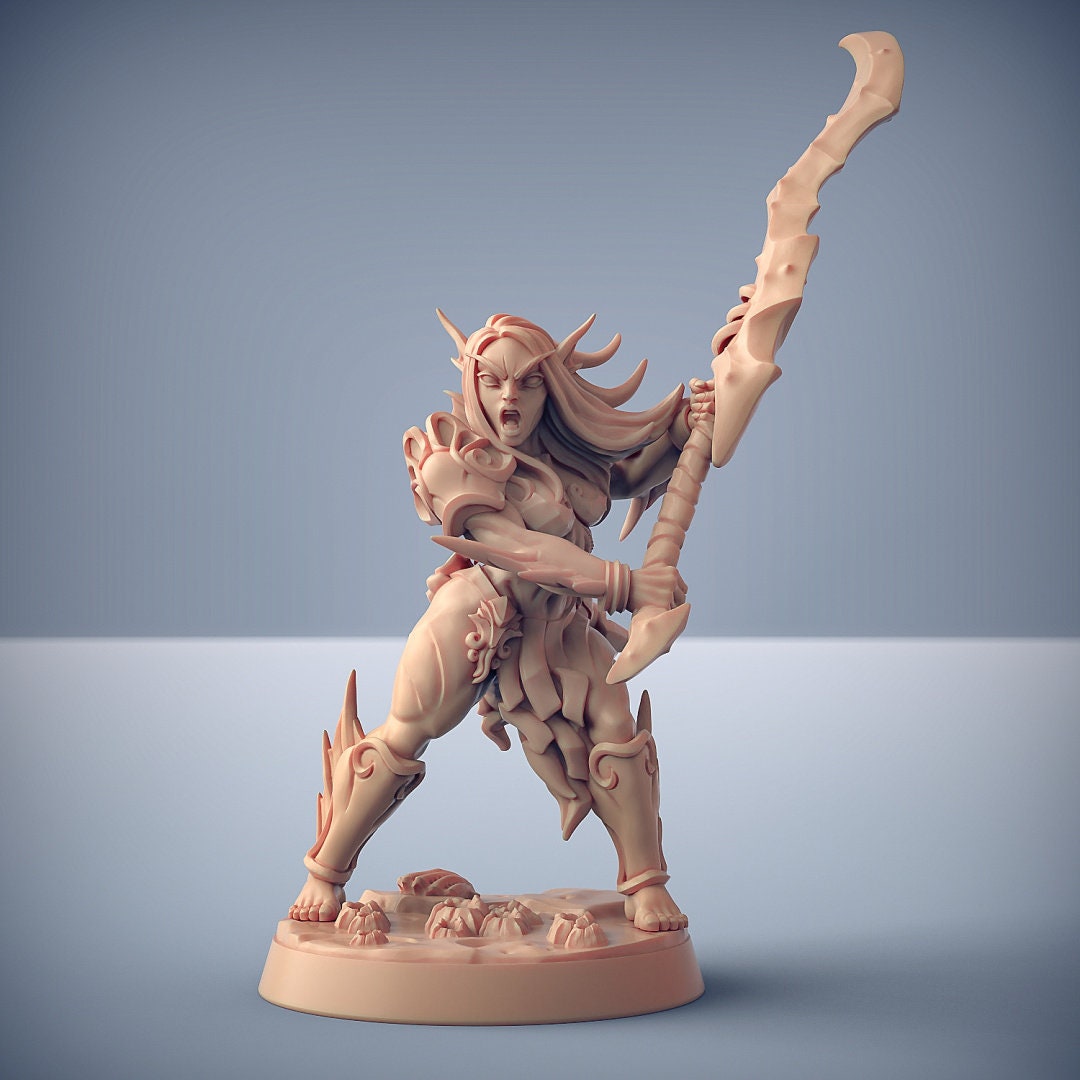 Triton Raiders | Medium | Bald or Hair | 32mm | Sunken Kingdom | Artisan Guild