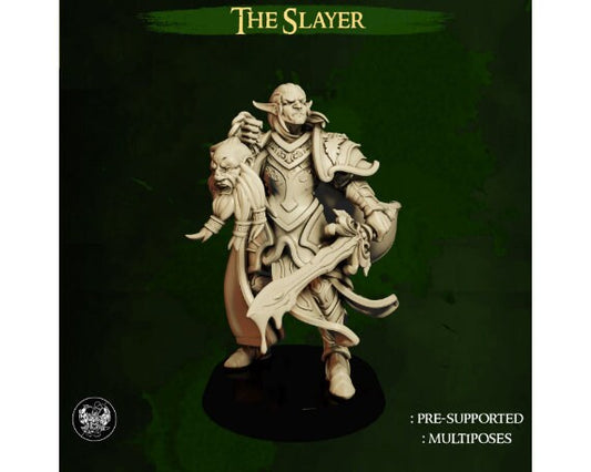 Elf Slayer | Dwarves Vs. Elves | 32mm | Dungeons and Dragons | The Master Forge