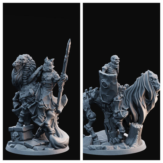 Undead Knight | Large | Arbiter Miniatures | Legions of the Undead 2