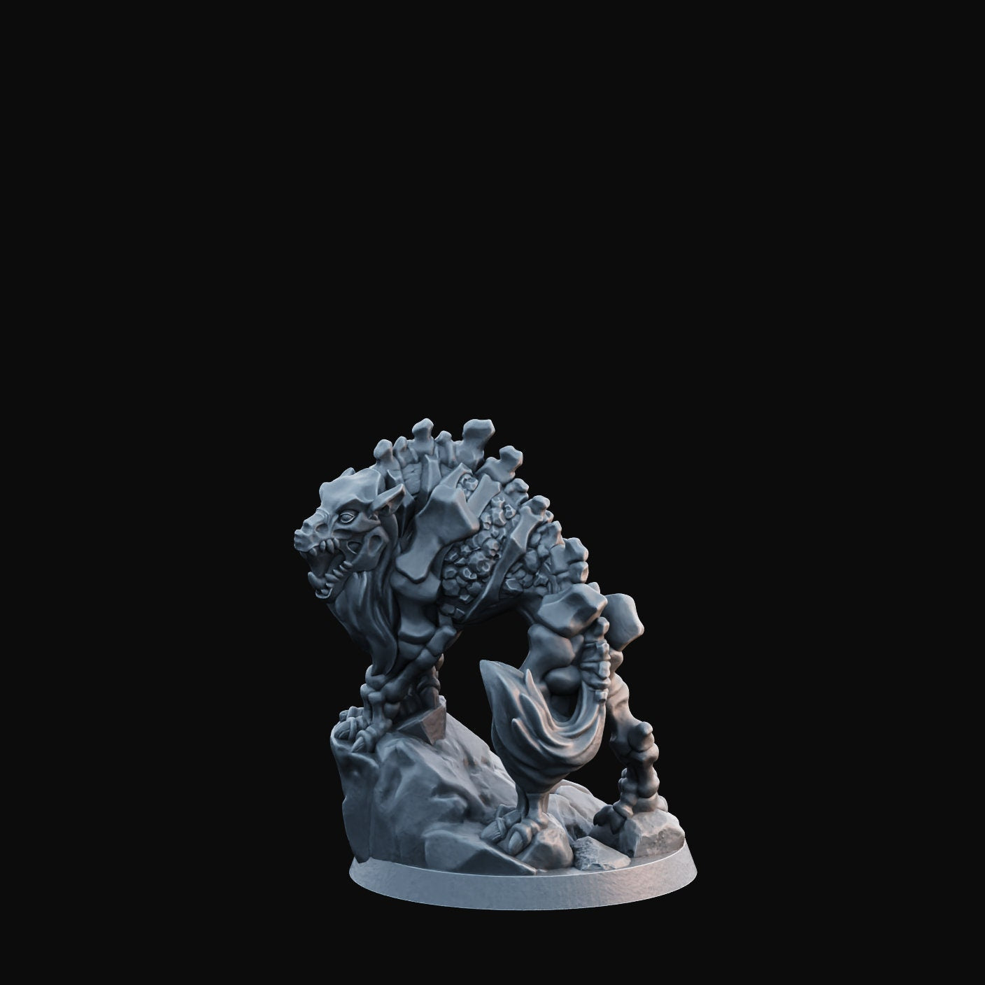 Dread Wolf | Medium | Arbiter Miniatures | Legions of the Undead 2